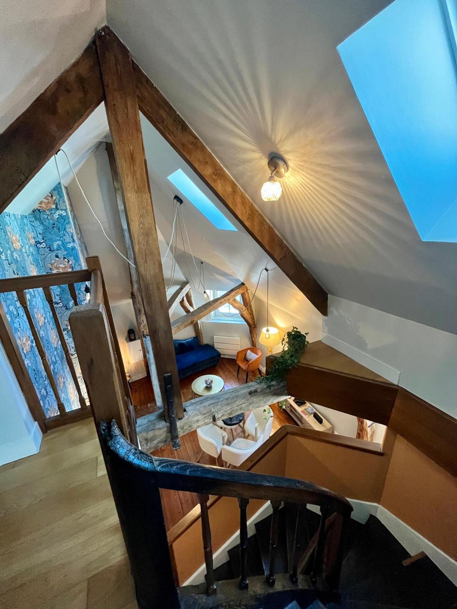 Apartamento Le Gatsby - Duplex Art Deco Au Coeur De Blois Exterior foto